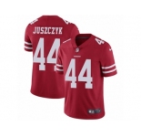 Youth Nike San Francisco 49ers #44 Kyle Juszczyk Vapor Untouchable Limited Red Team Color NFL Jersey