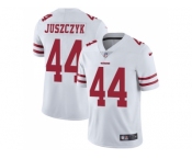 Youth Nike San Francisco 49ers #44 Kyle Juszczyk White Stitched NFL Vapor Untouchable Limited Jersey