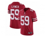 Youth Nike San Francisco 49ers #59 Aaron Lynch Vapor Untouchable Limited Red Team Color NFL Jersey
