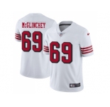 Youth Nike San Francisco 49ers #69 Mike McGlinchey White Rush Stitched NFL Vapor Untouchable Limited Jersey