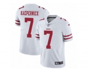 Youth Nike San Francisco 49ers #7 Colin Kaepernick Vapor Untouchable Limited White NFL Jersey