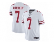 Youth Nike San Francisco 49ers #7 Matt Barkley Vapor Untouchable Limited White NFL Jersey