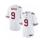 Youth Nike San Francisco 49ers #9 Robbie Gould Limited White NFL Jersey