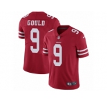 Youth Nike San Francisco 49ers #9 Robbie Gould Vapor Untouchable Limited Red Team Color NFL Jersey