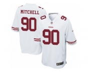 Youth Nike San Francisco 49ers #90 Earl Mitchell Game White NFL Jersey