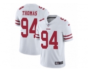Youth Nike San Francisco 49ers #94 Solomon Thomas Vapor Untouchable Limited White NFL Jersey