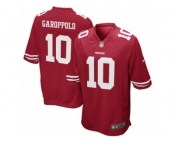 Youth San Francisco 49ers #10 Jimmy Garoppolo Nike Scarlet Game Jersey