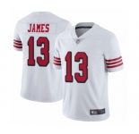 Youth San Francisco 49ers #13 Richie James Limited White Rush Vapor Untouchable Football Jersey