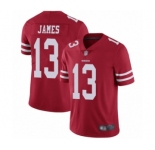 Youth San Francisco 49ers #13 Richie James Red Team Color Vapor Untouchable Limited Player Football Jersey
