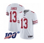 Youth San Francisco 49ers #13 Richie James White Vapor Untouchable Limited Player 100th Season Football Jersey