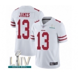 Youth San Francisco 49ers #13 Richie James White Vapor Untouchable Limited Player Super Bowl LIV Bound Football Jersey