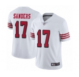 Youth San Francisco 49ers #17 Emmanuel Sanders Limited White Rush Vapor Untouchable Football Jersey