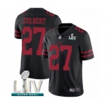 Youth San Francisco 49ers #27 Adrian Colbert Black Vapor Untouchable Limited Player Super Bowl LIV Bound Football Jersey