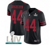 Youth San Francisco 49ers #44 Kyle Juszczyk Black Vapor Untouchable Limited Player Super Bowl LIV Bound Football Jersey