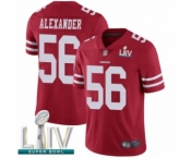 Youth San Francisco 49ers #56 Kwon Alexander Red Team Color Vapor Untouchable Limited Player Super Bowl LIV Bound Football Jersey