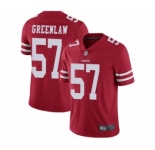 Youth San Francisco 49ers #57 Dre Greenlaw Red Team Color Vapor Untouchable Limited Player Football Jersey