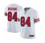 Youth San Francisco 49ers #84 Kendrick Bourne Limited White Rush Vapor Untouchable Football Jersey