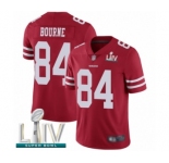 Youth San Francisco 49ers #84 Kendrick Bourne Red Team Color Vapor Untouchable Limited Player Super Bowl LIV Bound Football Jersey