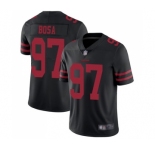 Youth San Francisco 49ers #97 Nick Bosa Black Vapor Untouchable Limited Player Football Jersey