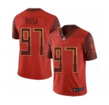 Youth San Francisco 49ers #97 Nick Bosa Limited Red City Edition Football Jersey