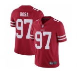 Youth San Francisco 49ers #97 Nick Bosa Red Team Color Vapor Untouchable Limited Player Football Jersey