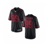 Youth San Francisco 49ers #99 Deforest Buckner Black Jersey