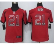 nike youth nfl jerseys san francisco 49ers #21 bush red[Elite drift fashion][bush]