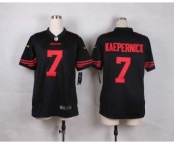 nike youth nfl jerseys san francisco 49ers #7 colin kaepernick black[nike]