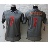 nike youth nfl jerseys san francisco 49ers #7 colin kaepernick grey[nike vapor]