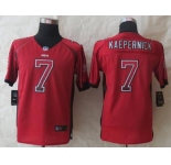 nike youth nfl jerseys san francisco 49ers #7 colin kaepernick red[Elite drift fashion]