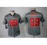 nike youth nfl jerseys san francisco 49ers #99 smith grey[Elite shadow]
