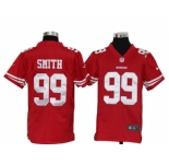 nike youth nfl jerseys san francisco 49ers #99 smith red[nike]