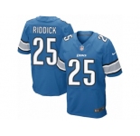 Men's Nike Detroit Lions #25 Theo Riddick Elite Light Blue Team Color NFL Jersey