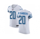 Nike Detroit Lions #20 Barry Sanders White Men Stitched NFL Vapor Untouchable Elite Jersey
