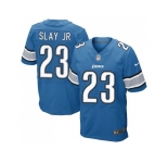 Nike Detroit Lions #23 Darius Slay JR Blue Team Color Men's Stitched NFL Elite Jersey