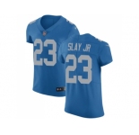 Nike Detroit Lions #23 Darius Slay Jr Blue Throwback Men Stitched NFL Vapor Untouchable Elite Jersey