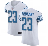 Nike Lions #23 Desmond Trufant White Men's Stitched NFL New Elite Jersey