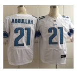 nike nfl jerseys detroit lions #21 abdullah white[Elite][abdullah]