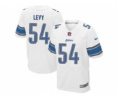 nike nfl jerseys detroit lions #54 levy white[Elite]