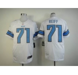 nike nfl jerseys detroit lions #71 reiff white[Elite]