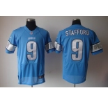nike nfl jerseys detroit lions #9 stafford blue[elite]