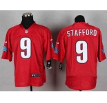 nike nfl jerseys detroit lions #9 stafford red[Elite]