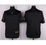 nike nfl jerseys detroit lions blank black gold collection[Elite]