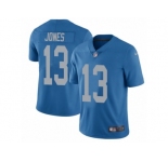 Men Nike Detroit Lions #13 T.J. Jones Blue Alternate Vapor Untouchable Limited Player NFL Jersey