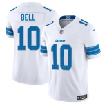 Men's Detroit Lions #10 Ronnie Bell White 2025 F.U.S.E. Vapor Limited Football Stitched Jersey