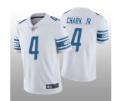 Men's Detroit Lions #4 DJ Chark Jr. White Vapor Untouchable Limited Stitched Jersey