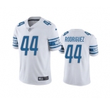Men's Detroit Lions #44 Malcolm Rodriguez White Vapor Untouchable Limited Stitched Jersey