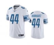Men's Detroit Lions #44 Malcolm Rodriguez White Vapor Untouchable Limited Stitched Jersey