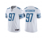 Men's Detroit Lions #97 Aidan Hutchinson White Vapor Untouchable Limited Stitched Jersey