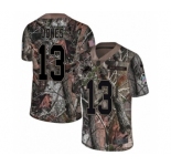 Men's Nike Detroit Lions #13 T.J. Jones Limited Camo Rush Realtree NFL Jersey